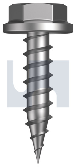 SCREW STITCHING NEEDLE HEX BARE C4 10-12 X 20 BASALT 